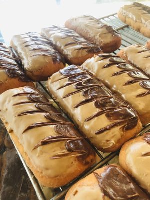 Half maple half chocolate bar  at Larry & Kristi's Bakery in Bremerton