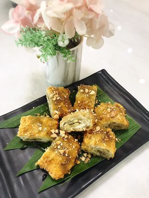 กล้วยทอดจำศีล at Vegan Garden in Pathum Thani