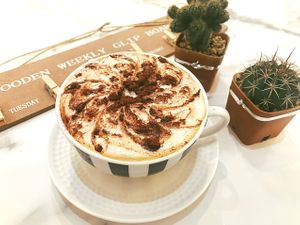 เอสเปรสโซ่ at Vegan Garden in Pathum Thani