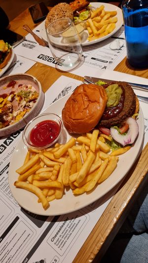 Burger Gran Vegano at Bacoa  in Salamanca