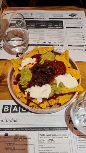 Nachos at Bacoa  in Salamanca