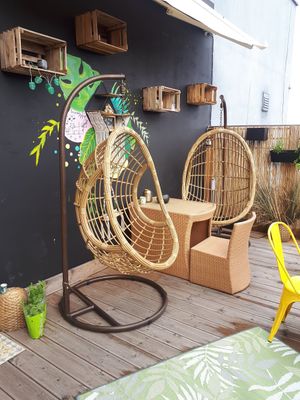 Outdoor seating at Holi in Zamosc