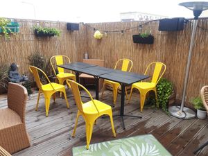 Outdoor seating at Holi in Zamosc