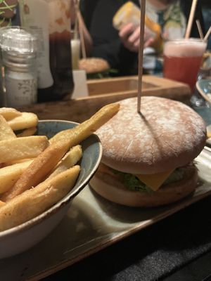 Vegan Burger  at Hans im Glück - Leopoldstr in Munich