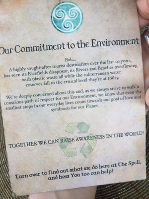 Menu  at The Spell Creperie in Ubud