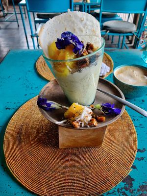 Smoothie Bowl im Crêpe  at The Spell Creperie in Ubud