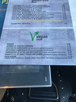 Vegan menu now available on restaurant!  at Piccola in Menorca