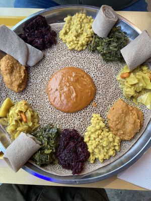   at Habiba's Ethiopian Kitchen - Salt City Market in Syracuse