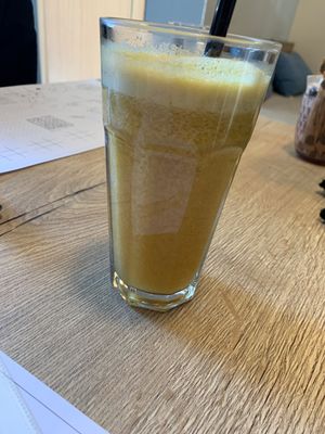 Liquid sunshine ☀️   at The Republic of Good Food in Podgorica