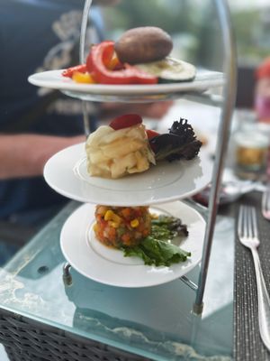 Vegane Etagere  at Alpenblick in Hoechenschwand