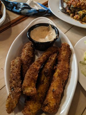 Fried pickles at 10th Street Diner in Indianapolis