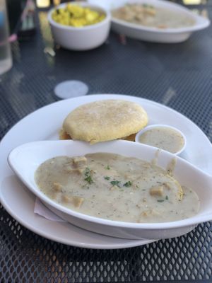 Biscuits and gravy   at 10th Street Diner in Indianapolis