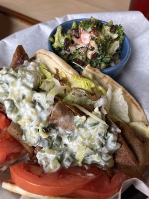 Gyro   at 10th Street Diner in Indianapolis