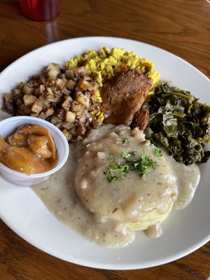 Diner Brunch Plate  at 10th Street Diner in Indianapolis