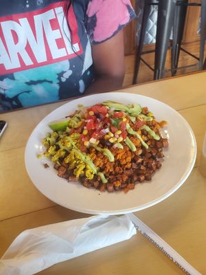 Huevos Ranchero at 10th Street Diner in Indianapolis