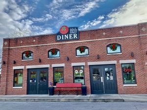 Front, Street Vieww  at 10th Street Diner in Indianapolis