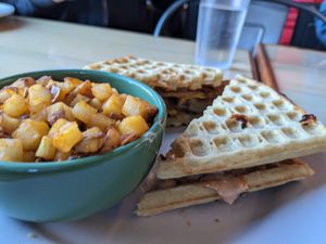 Monte Cristo at 10th Street Diner in Indianapolis
