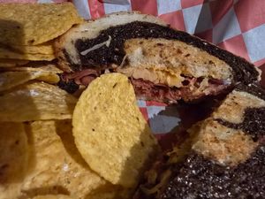 Reuben at 10th Street Diner in Indianapolis