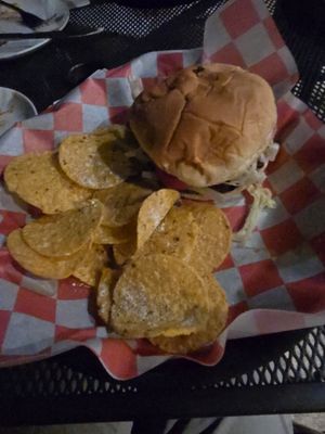 10th street burger at 10th Street Diner in Indianapolis