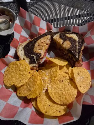 Reuben at 10th Street Diner in Indianapolis