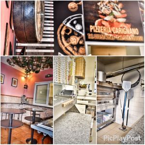 Interni della Pizzeria Carignano Genova Centro at Pizzeria Carignano in Genoa