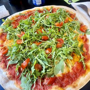   at Pizzeria Carignano in Genoa