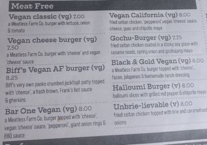  at Bar One in Sheffield