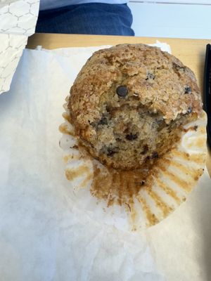 Banana tahin muffin   at 3 Little Figs in Somerville