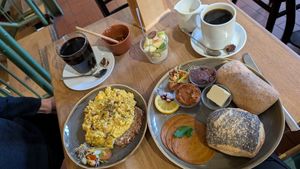  at Cafe Koppel in Hamburg