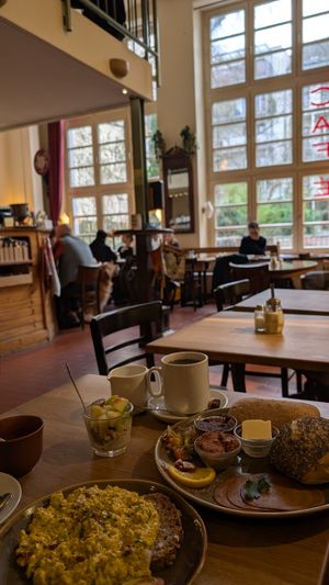  at Cafe Koppel in Hamburg