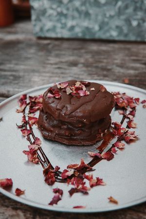My favourite!!! Raw vegan wagon wheel   at Flock Espresso and Eats in Mullumbimby