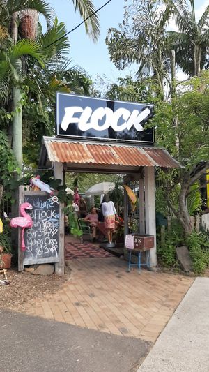 Its so cute at Flock Espresso and Eats in Mullumbimby