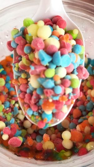 Rainbow Ice at Dippin' Dots in Panama City Beach