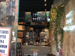 View inside. at Alimama Tea in New York City