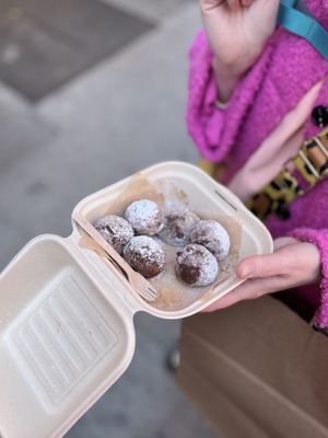 Mocha munchkin mochi 👌🏼 at Alimama Tea in New York City