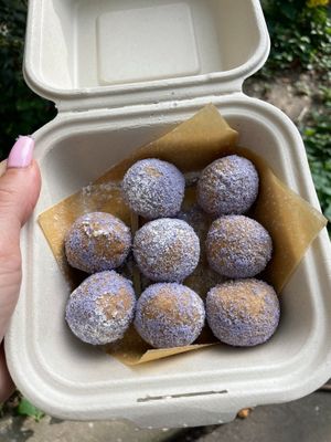 Taro Munchkins at Alimama Tea in New York City