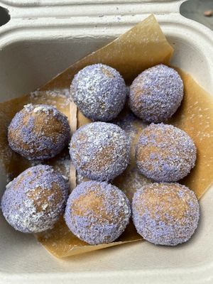 Taro Munchkins at Alimama Tea in New York City