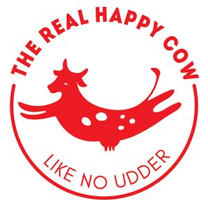 Logo at The Real Happy Cow in Metro Manila