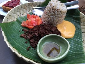 Beef rendang at The Real Happy Cow in Metro Manila