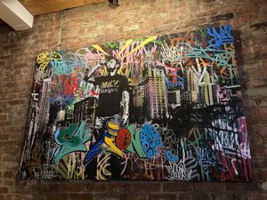 Artwork inside at Little Beet Table in New York City