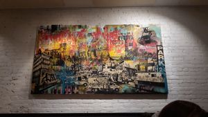 Indoor room at Little Beet Table in New York City