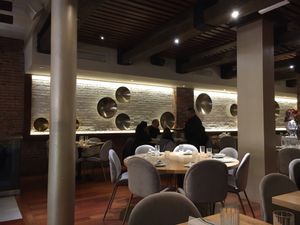 This gives you an idea of the inside. at Yara in New York City