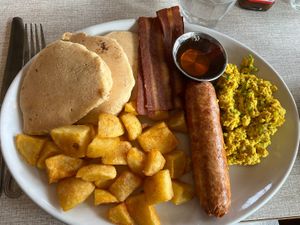 Vegan all American   at The Breakfast Club in Oxford