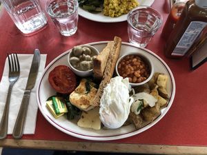 Reggie the veggie  at The Breakfast Club in Oxford