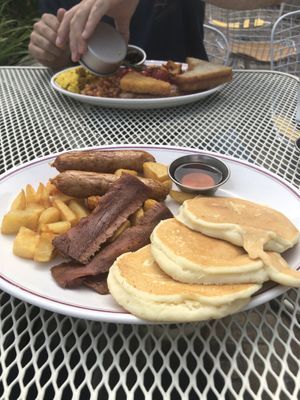 Vegan breakfast  at The Breakfast Club in Oxford