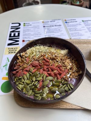   at Tokyo Juice in Tokyo