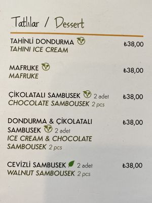 Et le mafruke : un régal pour les yéyée les papilles   at Tahin - Caferaga Mahallesi in Istanbul