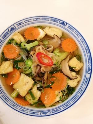 Vegan Pho, 11.30€ at Ônam - Forum in Helsinki