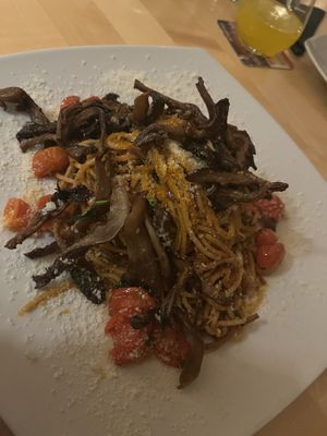 Spaghetti Assassina (auf Wunsch vegan!) 😁  at Herrischrieder Hof in Herrischried
