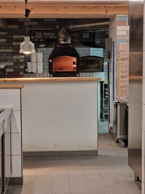 Holzofen. at Herrischrieder Hof in Herrischried